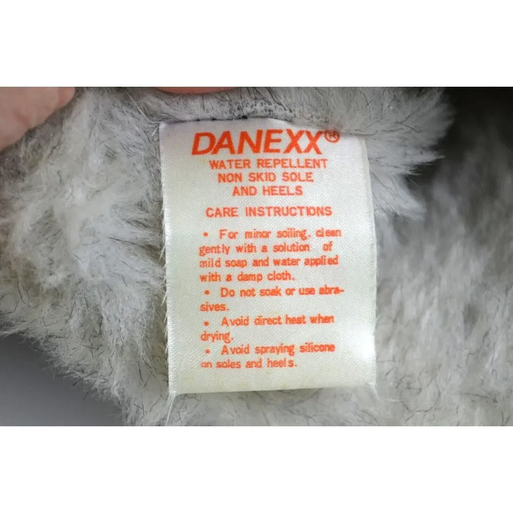 Danelle Snow Boots Womens 9 M Yukon Water Repellant‎ Blue Fur Lined Heeled